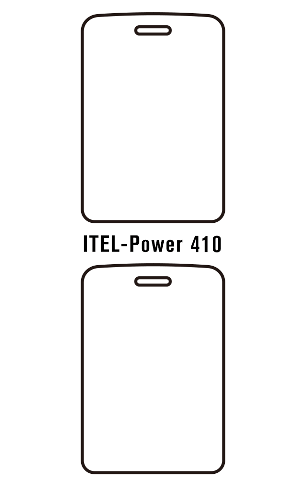 Film hydrogel pour Itel Power 410