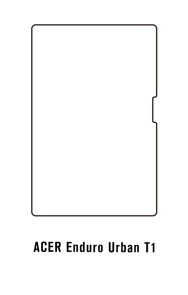 Film hydrogel pour écran Acer Enduro Urban T1 10.1