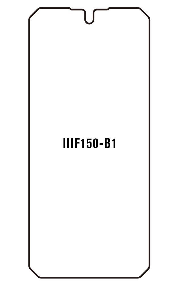 Film hydrogel pour IIIF150 B1