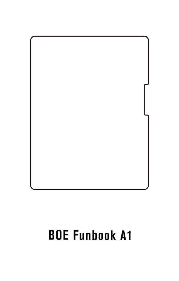 Film hydrogel pour BOE Funbook A1 12.7