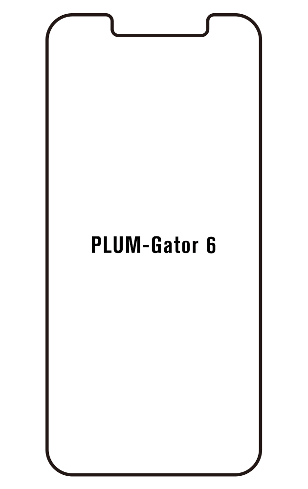 Film hydrogel pour Plum Gator 6