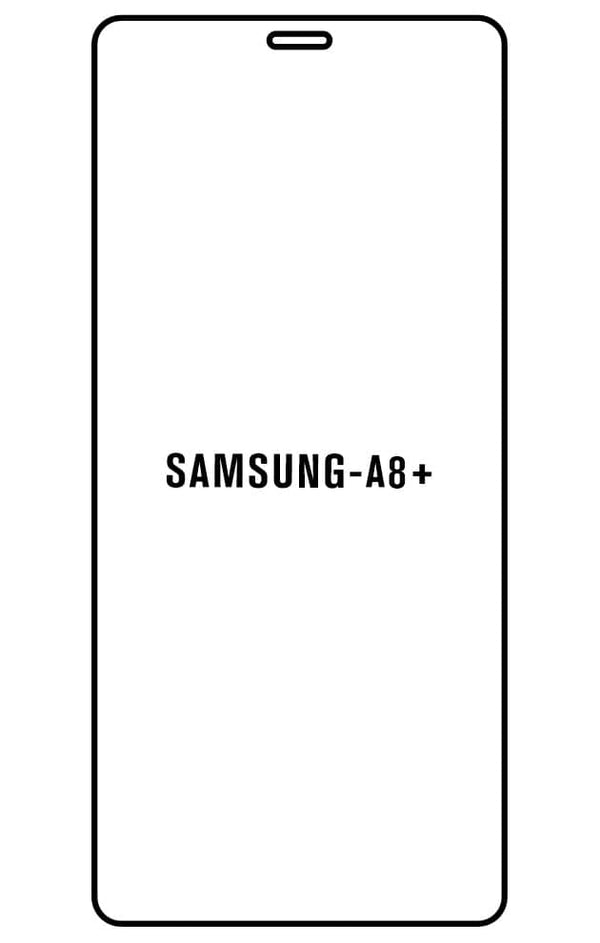 Samsung Galaxy A8+ - Hydrogel anti-breakage screen film