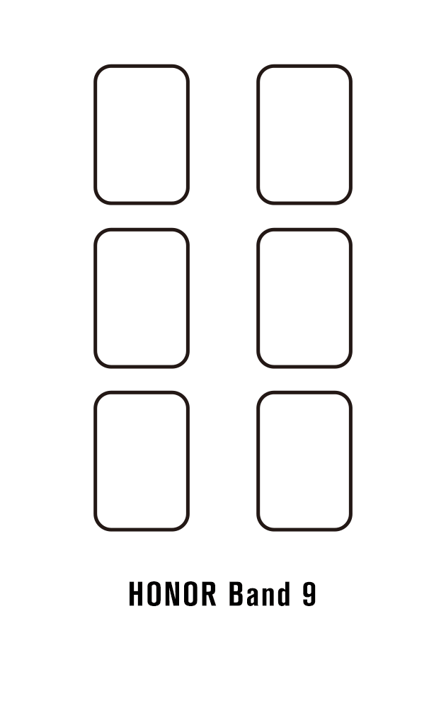 Film hydrogel pour écran HONOR Band 9