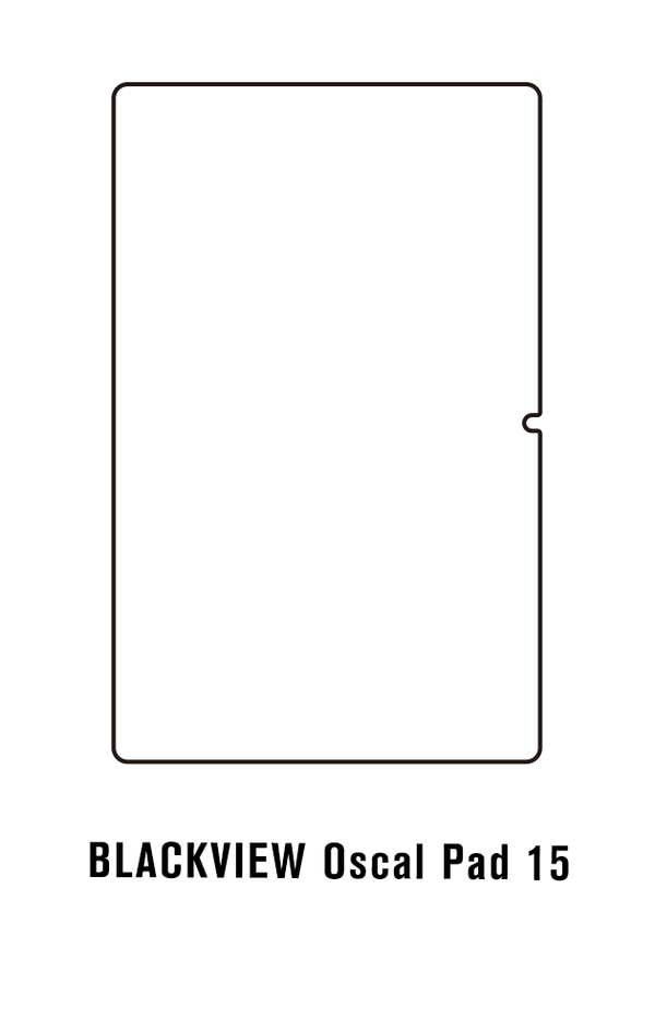 Film hydrogel pour écran Blackview  Oscal Pad 15