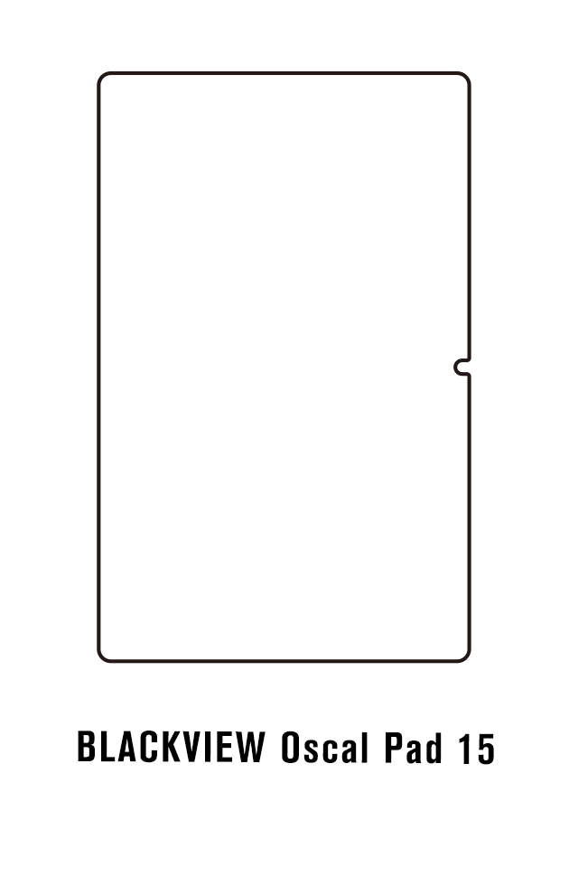 Film hydrogel pour écran Blackview  Oscal Pad 15