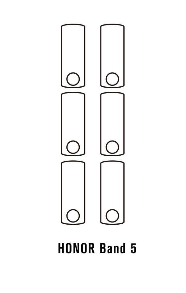 Film hydrogel pour écran HONOR Band 5