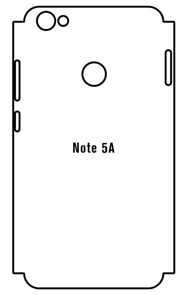 Film hydrogel Xiaomi Redmi Note 5A-Y1 - Film écran anti-casse Hydrogel