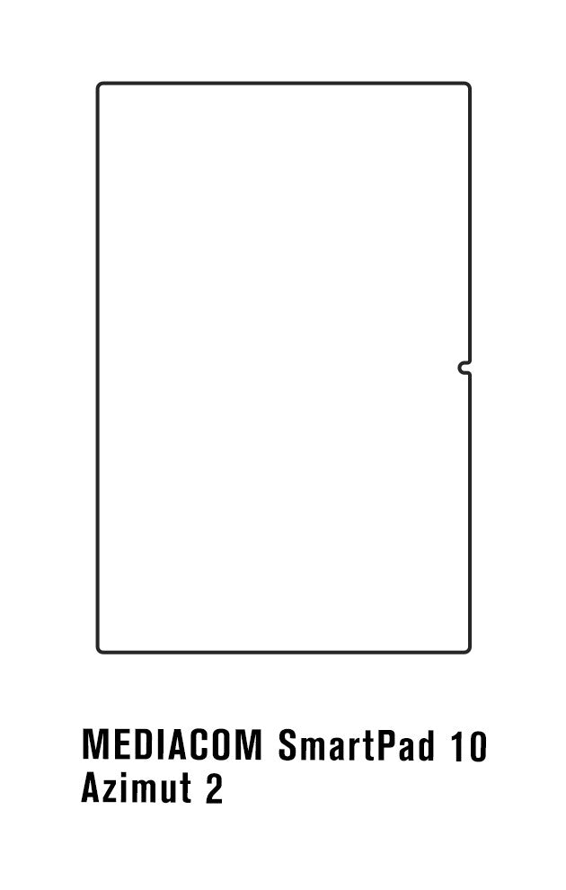 Film hydrogel Mediacom SmartPad 10 Azimut 2 - Film écran anti-casse Hydrogel