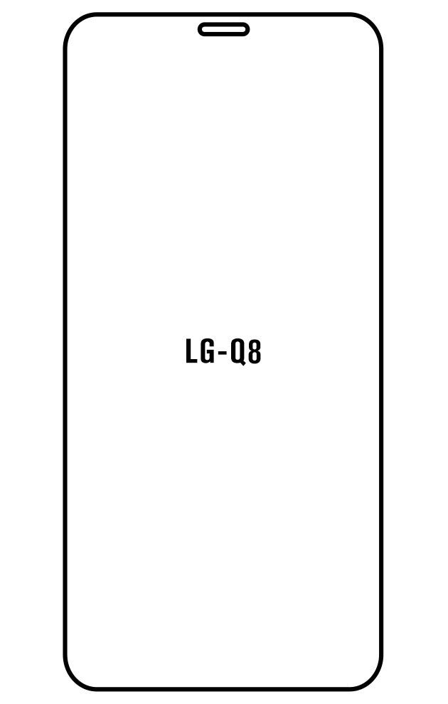 Film hydrogel LG Q8 2018 - Film écran anti-casse Hydrogel