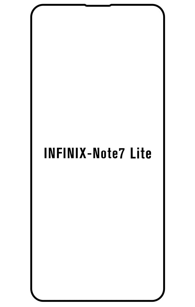 Film hydrogel Infinix Note 7 Lite - Film écran anti-casse Hydrogel