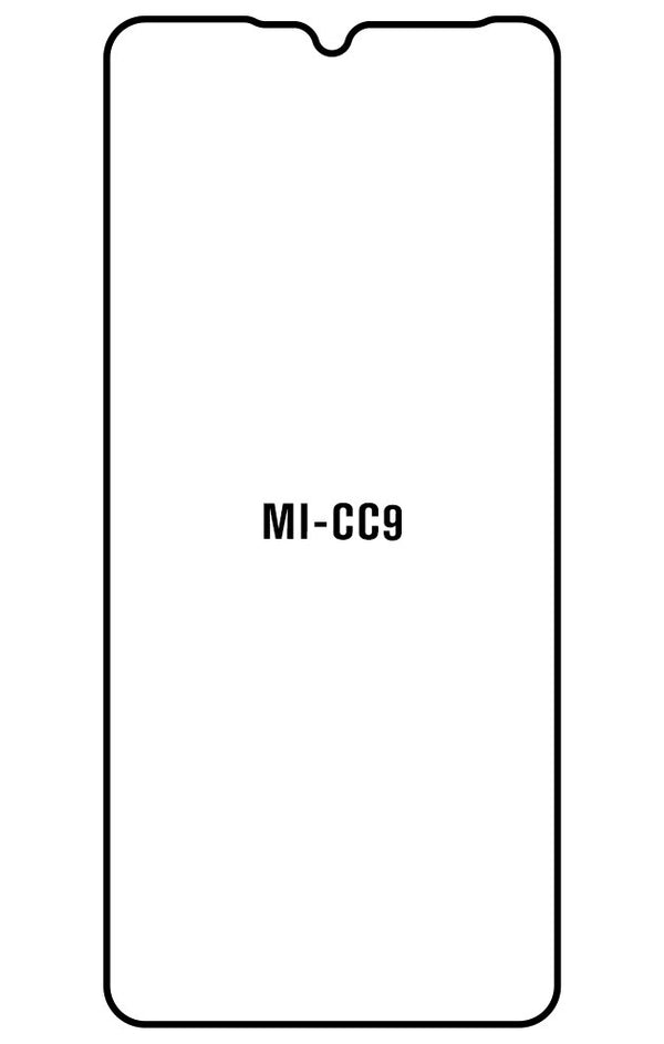 Film hydrogel Xiaomi Mi CC9 - Film écran anti-casse Hydrogel