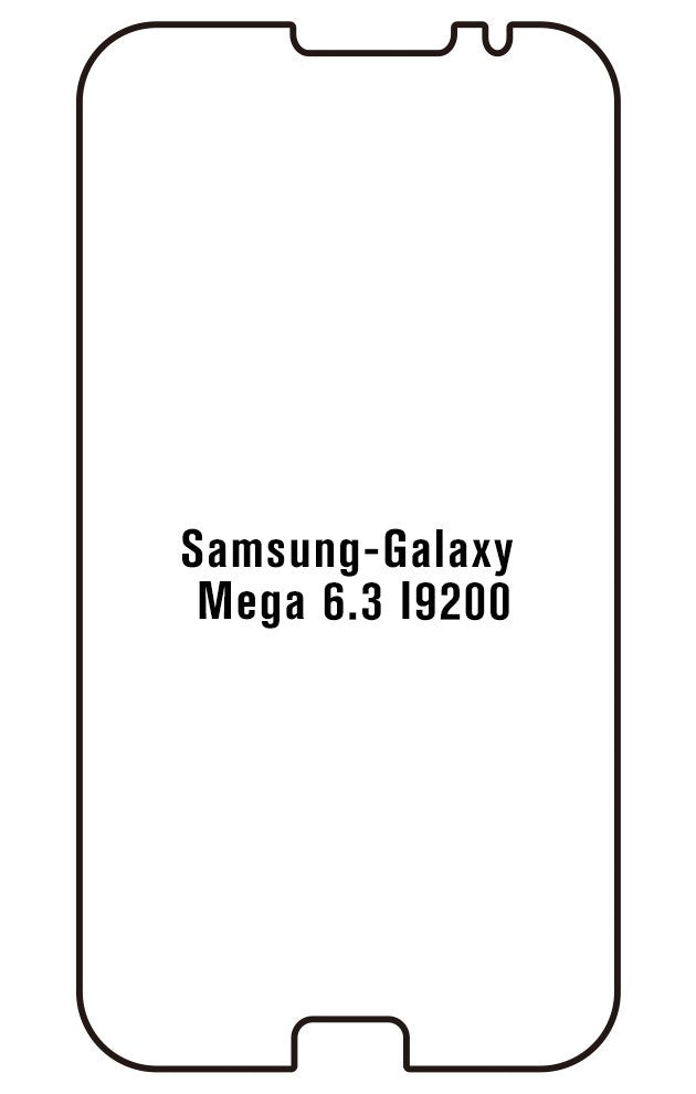 Film hydrogel Samsung Galaxy Mega 6.3 I9200 - Film écran anti-casse Hydrogel