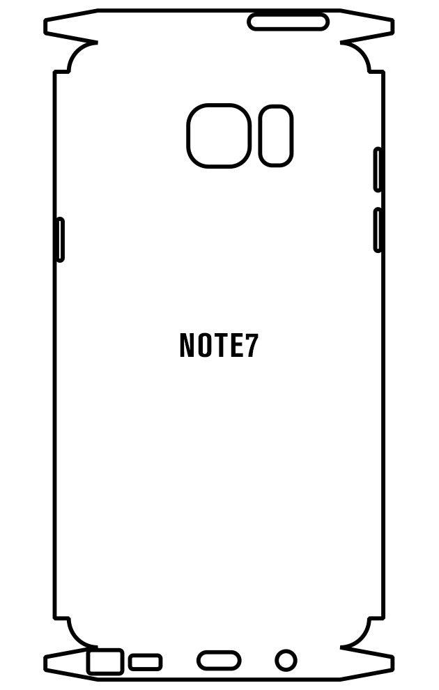 Film hydrogel Samsung Galaxy Note7 - Film écran anti-casse Hydrogel