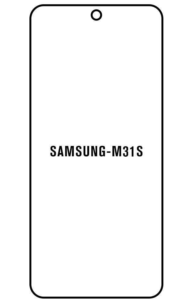 Film hydrogel Samsung Galaxy M31S - Film écran anti-casse Hydrogel