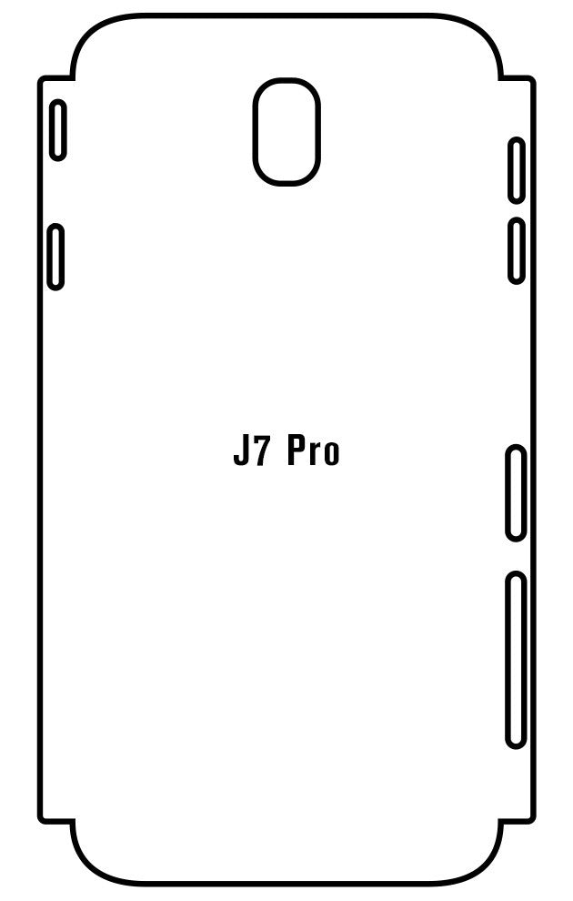 Film hydrogel Samsung Galaxy J7 Pro - Film écran anti-casse Hydrogel