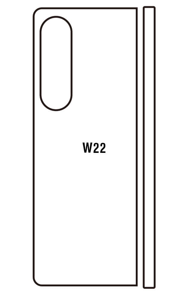 Film hydrogel Samsung Galaxy W22 5G - Film écran anti-casse Hydrogel