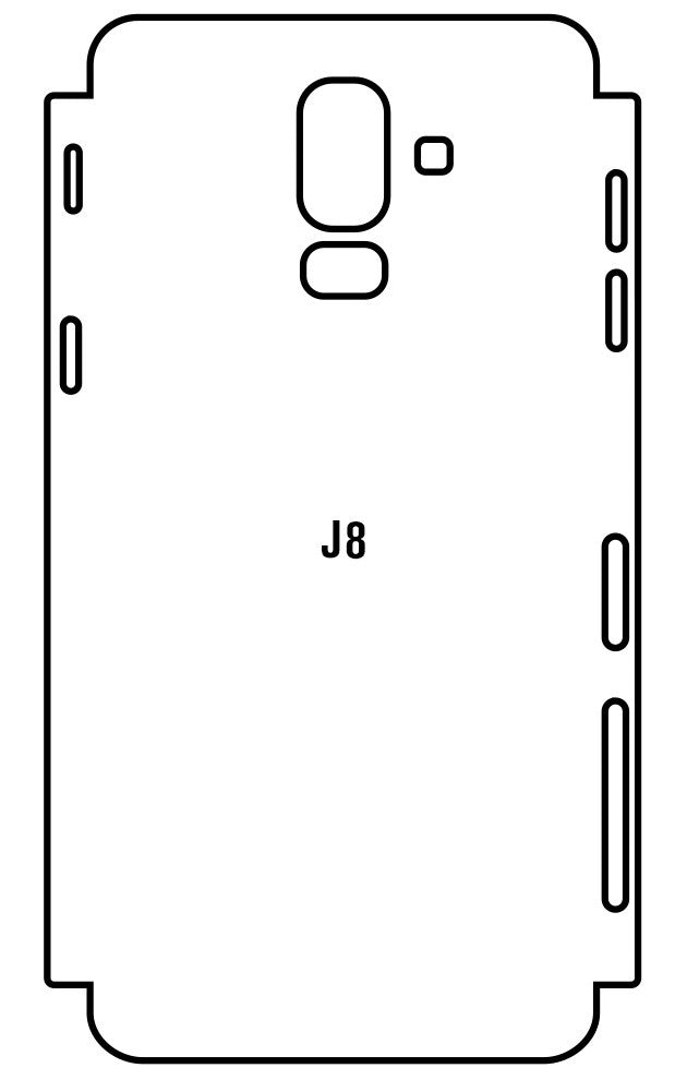 Film hydrogel Samsung Galaxy J8 SM-J810 - Film écran anti-casse Hydrogel