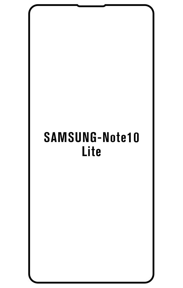 Film hydrogel Samsung Galaxy Note10 Lite - Film écran anti-casse Hydrogel