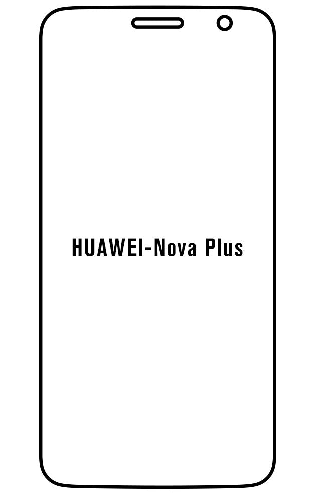 Film hydrogel Huawei Nova Plus - Film écran anti-casse Hydrogel