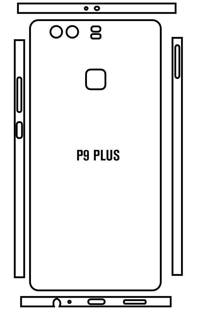 Film hydrogel Huawei P9 Plus - Film écran anti-casse Hydrogel