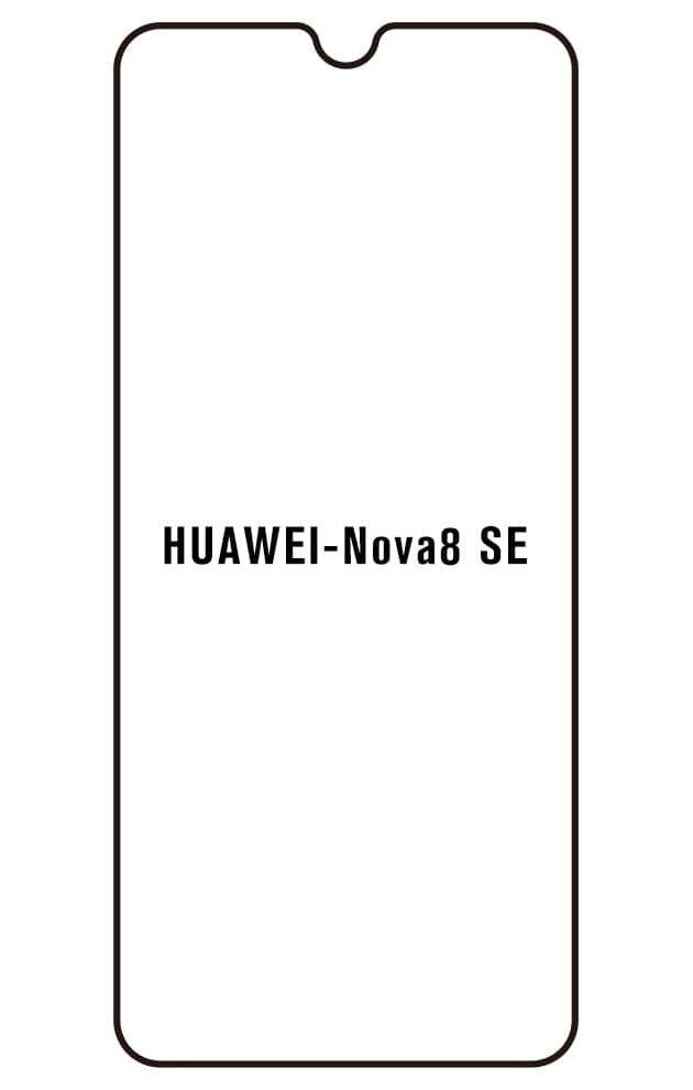 Film hydrogel Huawei Nova8 SE - Film écran anti-casse Hydrogel