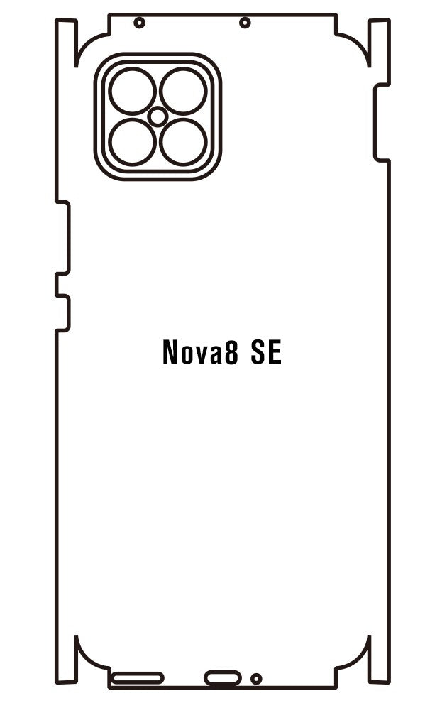 Film hydrogel Huawei Nova8 SE - Film écran anti-casse Hydrogel