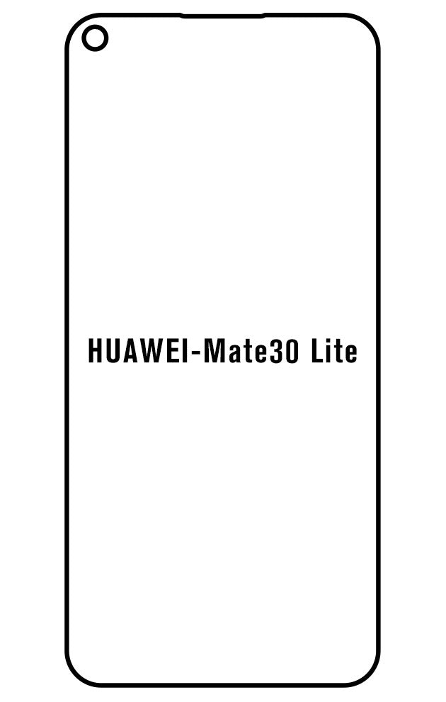 Film hydrogel Huawei Mate30 Lite - Film écran anti-casse Hydrogel