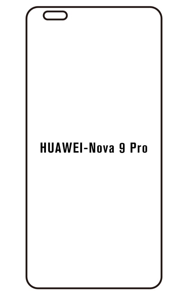 Film hydrogel Huawei Nova9 Pro - Film écran anti-casse Hydrogel