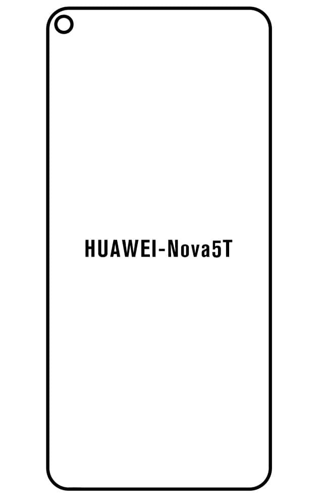 Film hydrogel Huawei Nova5T - Film écran anti-casse Hydrogel