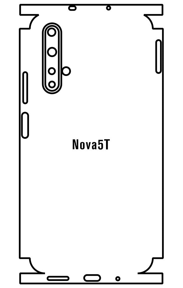 Film hydrogel Huawei Nova5T - Film écran anti-casse Hydrogel