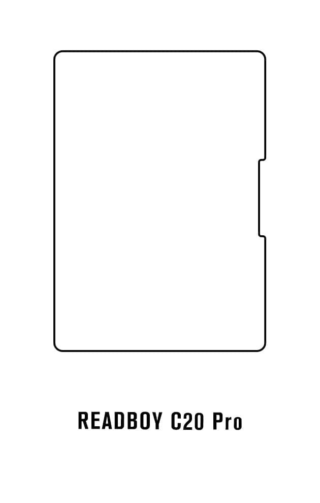 Film hydrogel pour écran Readboy C20 Pro 12.3