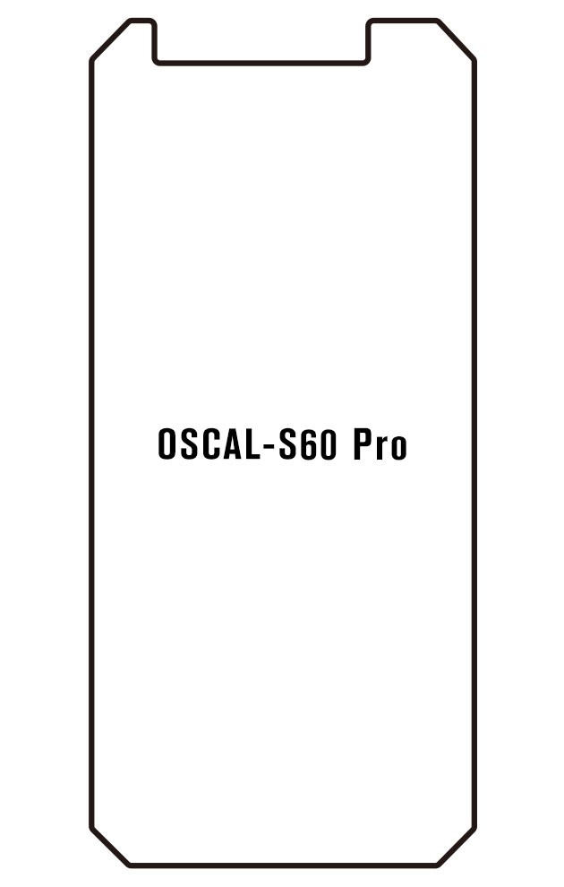 Film hydrogel pour Oscal S60 Pro