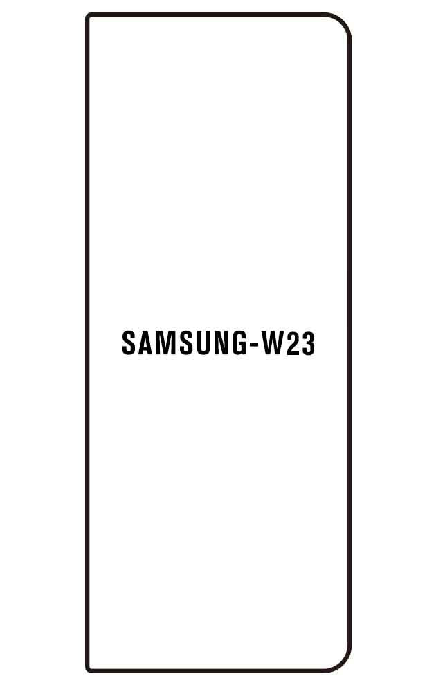 Film hydrogel pour Samsung Galaxy W23