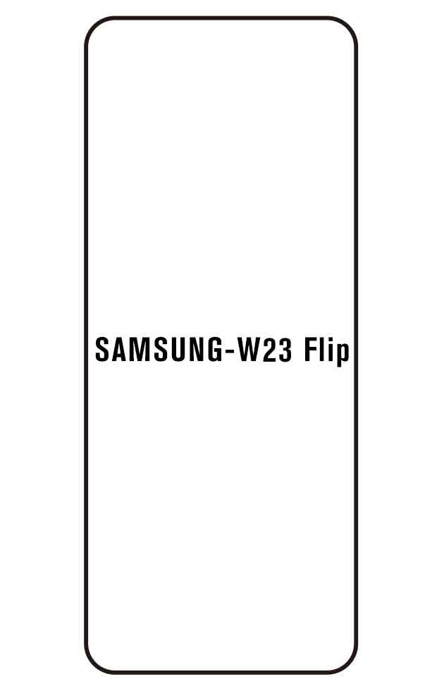 Film hydrogel pour Samsung Galaxy W23 Flip