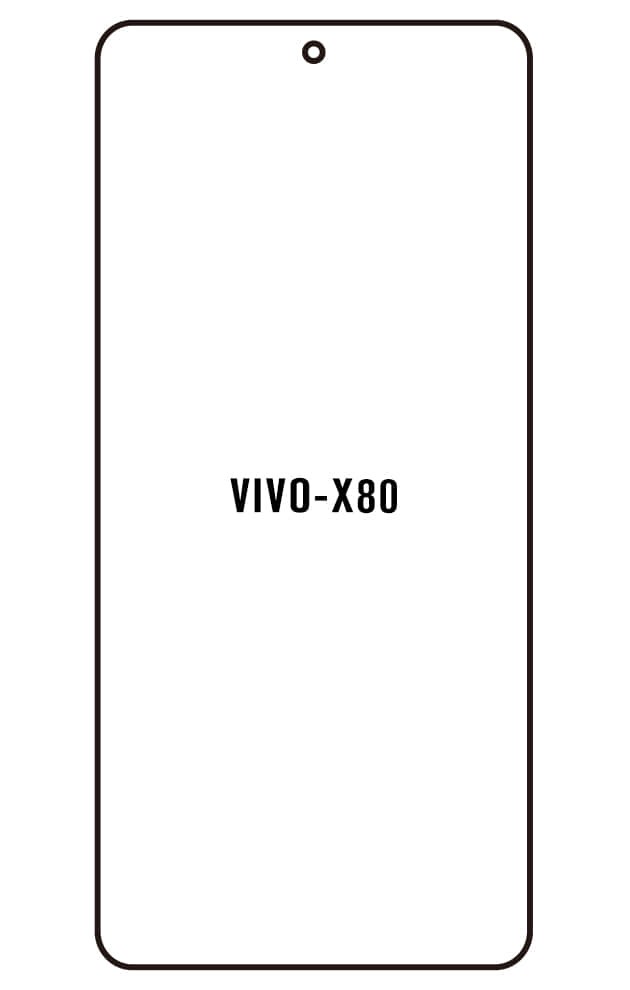 Film hydrogel pour Vivo X80