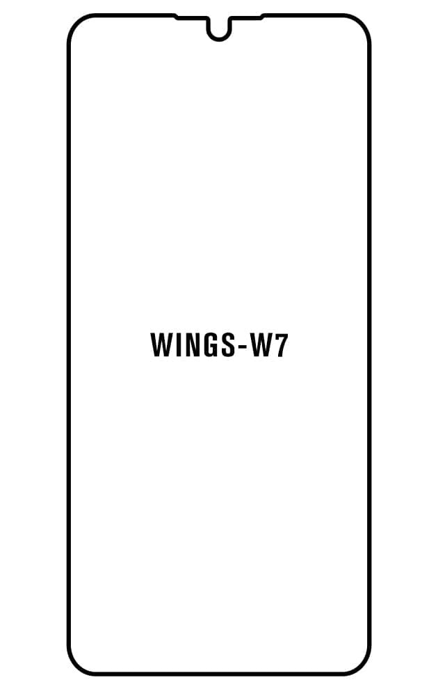 Film hydrogel pour Wings W7