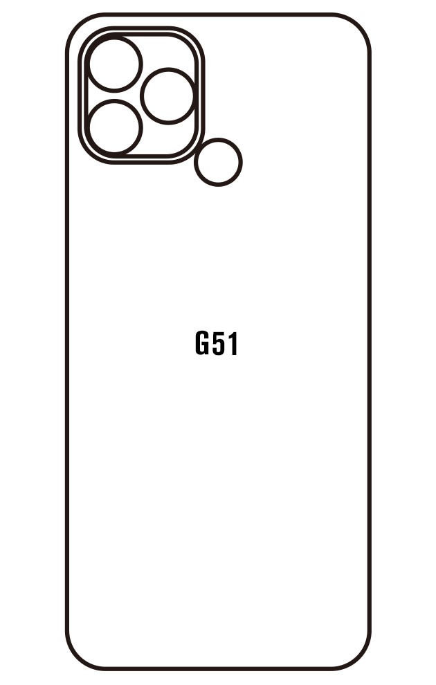 Film hydrogel pour BLU G51