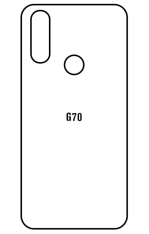 Film hydrogel pour BLU G70