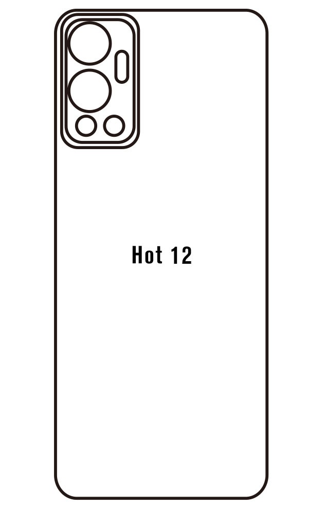 Film hydrogel pour écran Infinix Hot 12