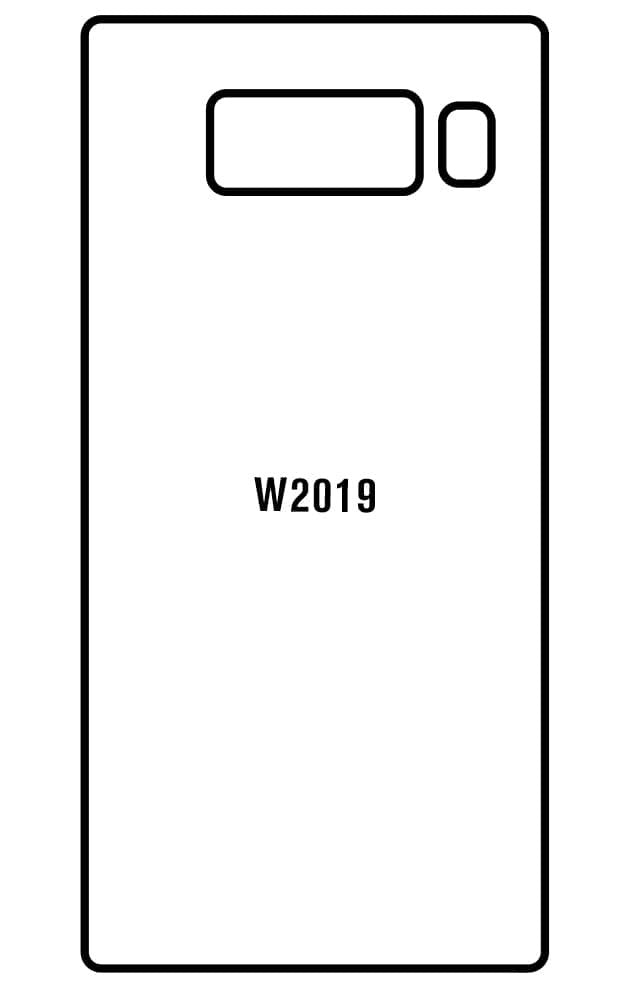 Film hydrogel pour écran Samsung Galaxy W2019