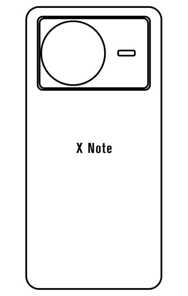 Film hydrogel pour écran Vivo X Note