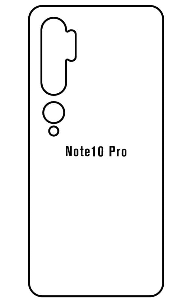 Film hydrogel pour Xiaomi Mi Note10 Pro