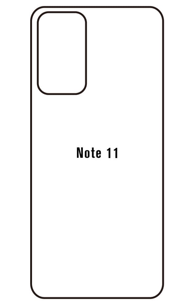 Film hydrogel pour Xiaomi Redmi Note 11 5G (China)