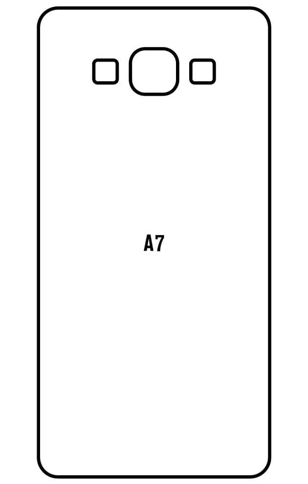 Film hydrogel pour écran Samsung Galaxy A7(2015) (A700FD)