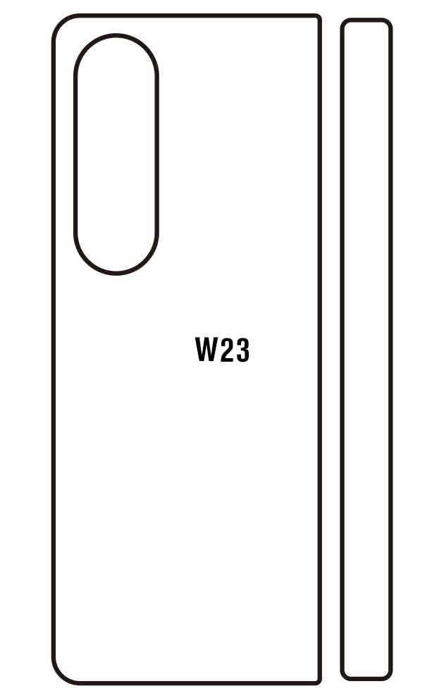 Film hydrogel pour écran Samsung Galaxy W23