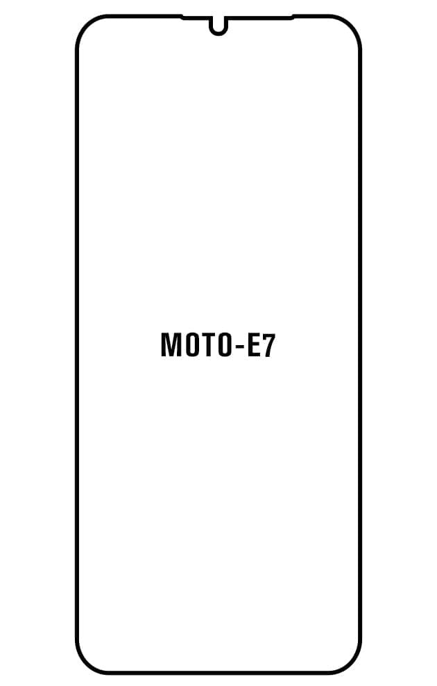 Film hydrogel pour Motorola E7 2020（6.5-inch）