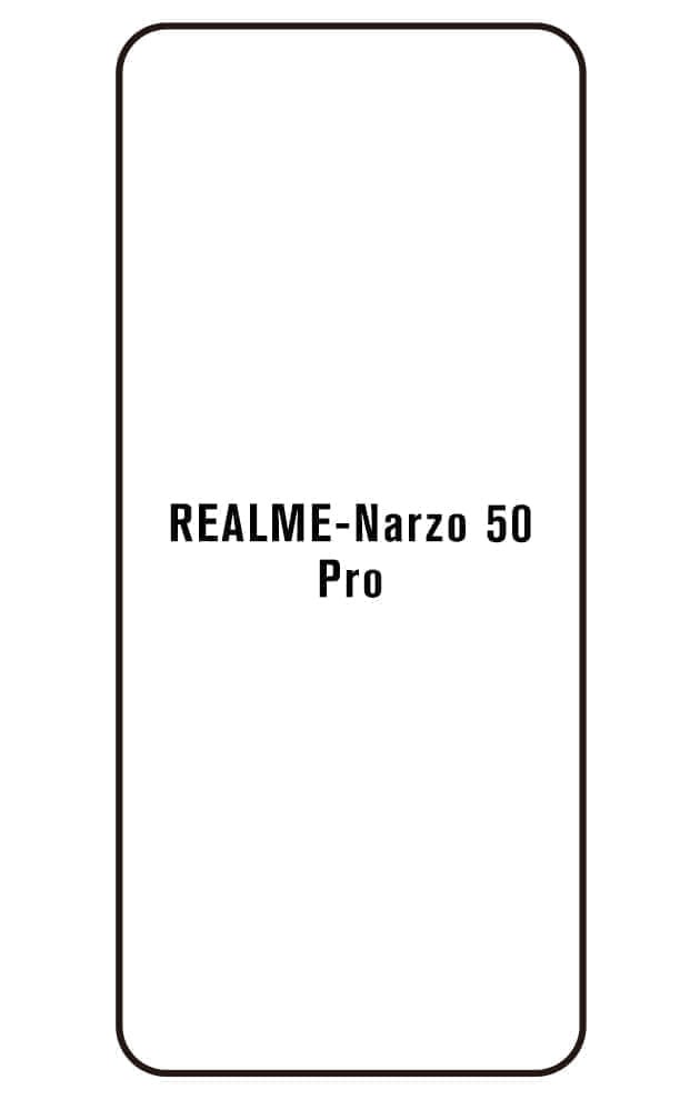 Film hydrogel pour Realme Narzo 50 Pro 5G