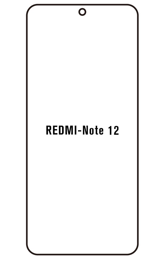 Film hydrogel pour Xiaomi Redmi Note 12 5G