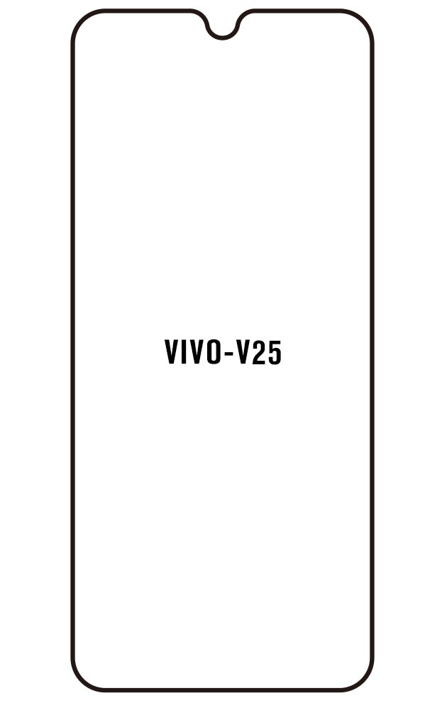 Film hydrogel pour Vivo V25