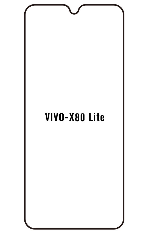 Film hydrogel pour écran Vivo X80 Lite